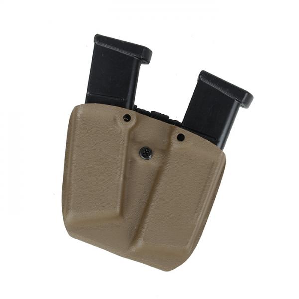 G 0305 Kydex double Mag Pouch G17 ( DE )